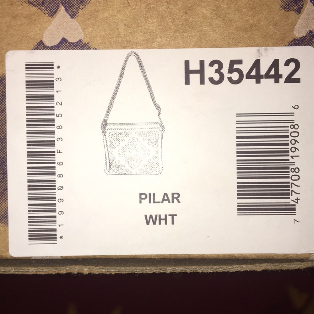 NWT - Brighton Pilar White Crossbody Purse - Picture 11 of 13